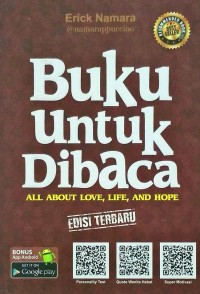 Image of Buku Untuk Dibaca : All About Love, Life, and Hope